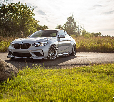 Фото дисков HRE 300 на BMW 2/M2 (F22/F87)