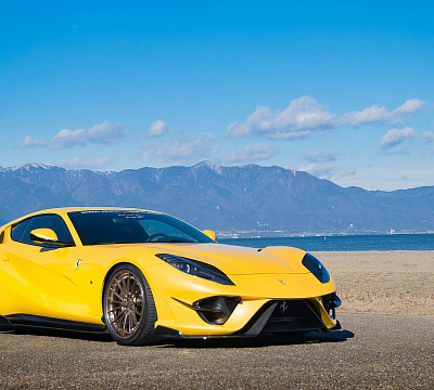 Фото дисков Anrky AN39 на Ferrari 812