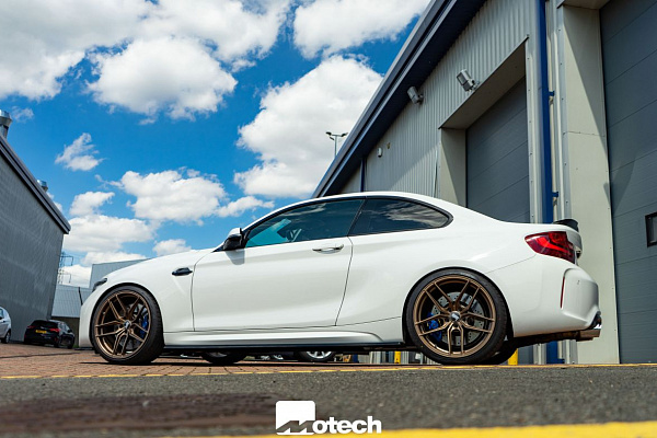 Фото дисков Bola B11 Сатиновая бронза на BMW 2/M2 (F22/F87)