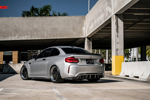 Фото дисков Anrky RS2 Черный сатин на BMW 2/M2 (F22/F87)
