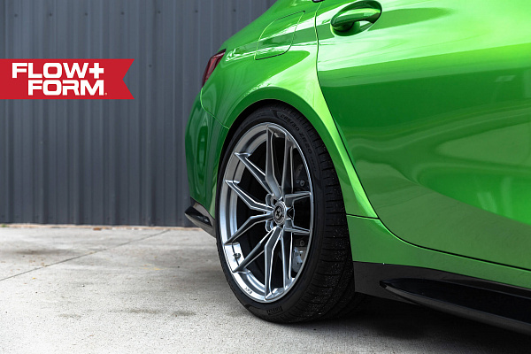 Фото дисков HRE FF21 Серебро на BMW 3/M3 (G2x/G80)