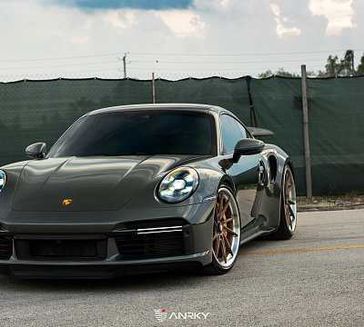 Фото дисков Anrky AN33 на Porsche 911 VIII
