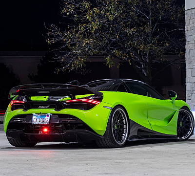 Фото дисков Strasse Wheels SV10M Deep Concave FS на McLaren 720S