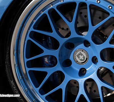 Фото дисков HRE 300 на BMW 3/M3 (F3x/F80)