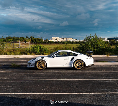 Фото дисков Anrky RS1 на Porsche 911 VII