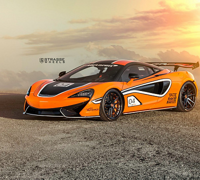 Фото дисков Strasse Wheels SV1 Deep Concave FS на McLaren 570S
