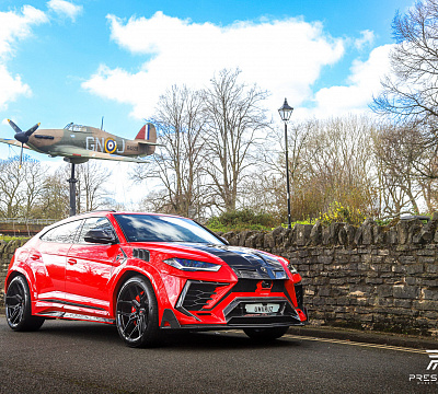 Фото дисков Vossen EVO-4 на Lamborghini Urus