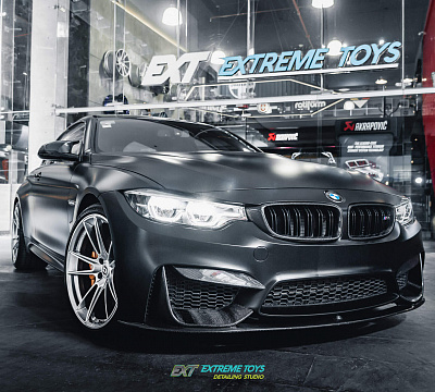 Фото дисков HRE FF04 на BMW 4/M4 (F32/F82)
