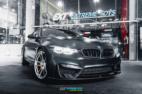 Фото дисков HRE FF04 Серебро на BMW 4/M4 (F32/F82)