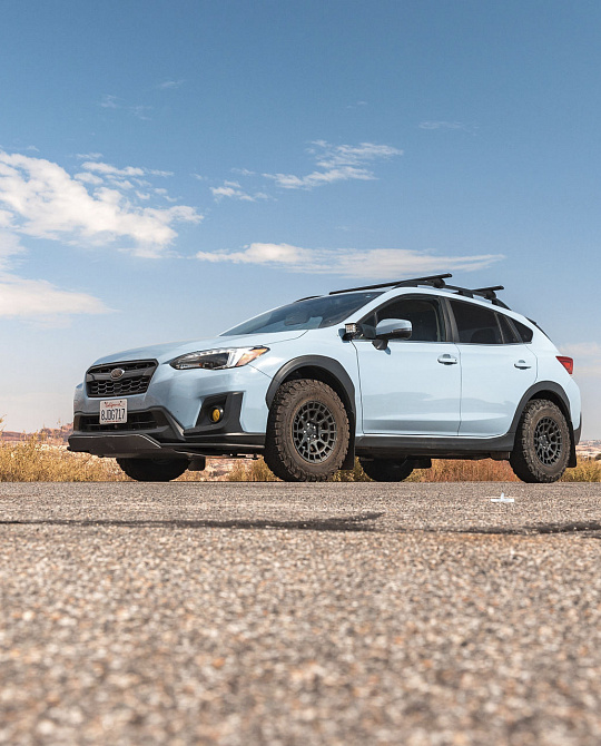 Фото дисков BOXER Черный сатин на Subaru XV GT