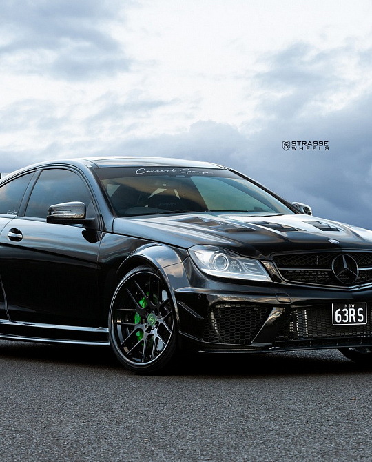 Фото дисков SM7 Deep Concave FS Другой цвет на Mercedes-Benz C-Class (W204)