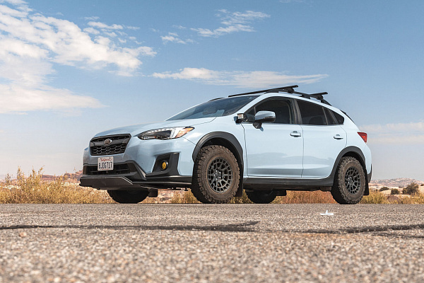 Фото дисков Black Rhino BOXER Черный сатин на Subaru XV GT
