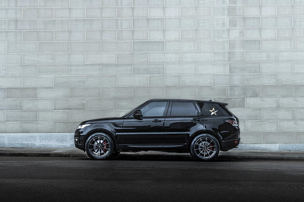 Фото дисков Savini SV-F1 Алмазная проточка на Land Rover Range Rover Sport II