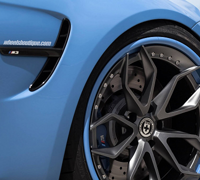 Фото дисков HRE S201 на BMW 3/M3 (F3x/F80)