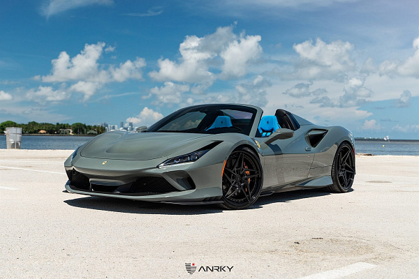 Фото дисков Anrky S3-X3 Черный глянец на Ferrari F8