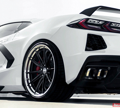 Фото дисков HRE S104SC на Chevrolet Corvette C8