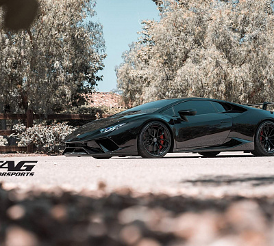 Фото дисков HRE S201 на Lamborghini Huracan