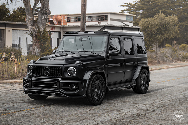 Фото дисков Vossen UV-7 Черный сатин на Mercedes-Benz G-Class III