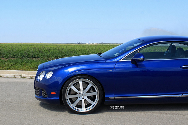 Фото дисков Strasse Wheels T8 Signature Глянцевый лак на Bentley Continental GT II