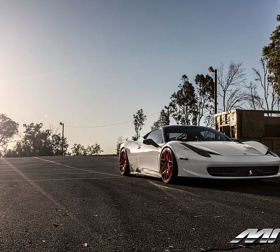 Фото дисков MRR FS01 на Ferrari 458