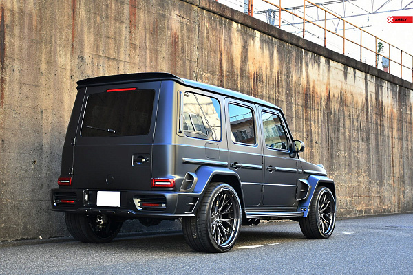 Фото дисков Anrky AN30 Глянцевый темный лак на Mercedes-Benz G-Class III