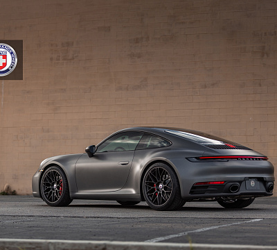 Фото дисков HRE RC100 на Porsche 911 VIII