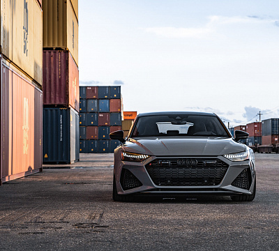 Фото дисков Vossen HF-3 на Audi A/RS 7 (4K)