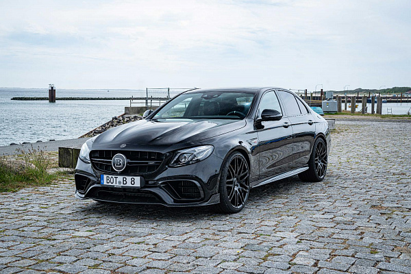 Фото дисков BRABUS Monoblock F (Platinum Edition) Черный глянец на Mercedes-Benz E-Class (W213, S213, C238)