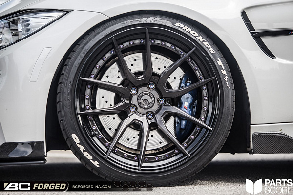 Фото дисков BC Forged HCA162 Глянцевый темный лак на BMW 3/M3 (F3x/F80)