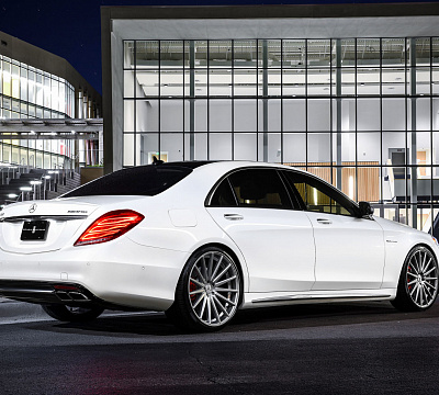 Фото дисков Vossen VFS-2 на Mercedes-Benz S-Class (W222, C217)