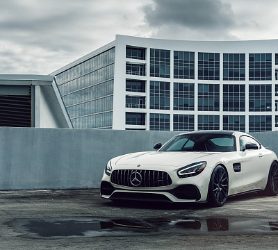 Фото дисков Vossen HF-4T на Mercedes-Benz AMG GT I