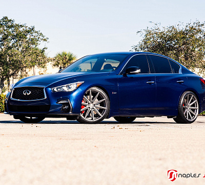 Фото дисков Vossen VFS-10 на Infiniti Q50