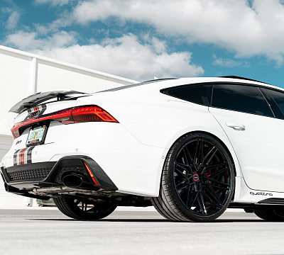 Фото дисков Vossen HF-7 на Audi A/RS 7 (4K)
