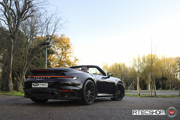 Фото дисков Vossen S17-01 Черный сатин на Porsche 911 VIII