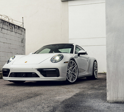 Фото дисков Vossen EVO-5R на Porsche 911 VIII