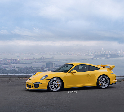 Фото дисков Strasse Wheels SV10M Deep Concave FS на Porsche 911 VII
