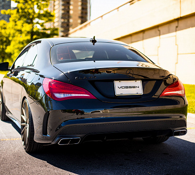 Фото дисков Vossen VFS-2 на Mercedes-Benz CLA (C117, X117)