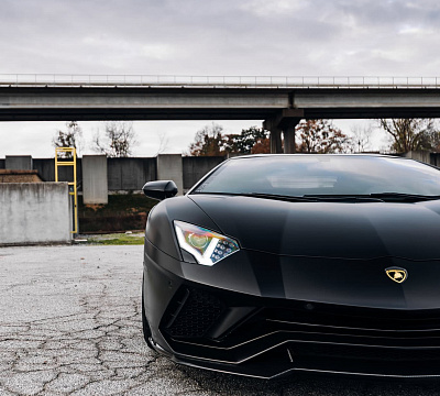 Фото дисков Brixton Forged TR05 на Lamborghini Aventador