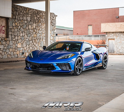 Фото дисков MRR F23 на Chevrolet Corvette C8