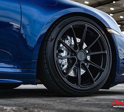 Фото дисков Vossen RS92 на Porsche 911 VIII