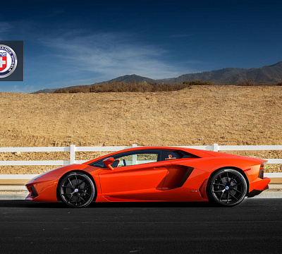 Фото дисков HRE P101 на Lamborghini Aventador