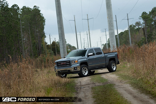 Фото дисков BC Forged LE61 // MLE61 Глянцевый лак на GMC Sierra III