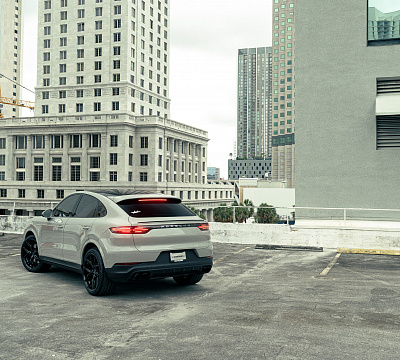 Фото дисков Vossen HF-5 на Porsche Cayenne III