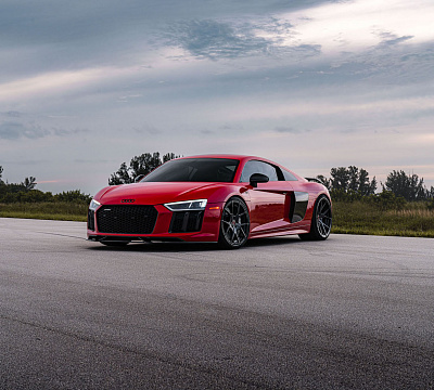 Фото дисков Strasse Wheels SM5R Deep Concave Duoblock на Audi R8 (4S)