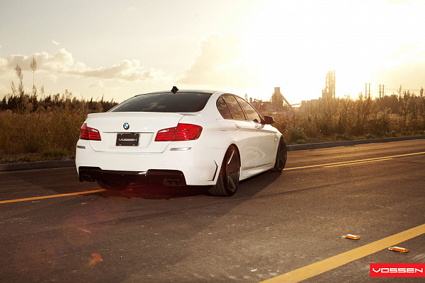 Фото дисков Vossen CV3 Сатиновая бронза на BMW 5/M5 (F10)