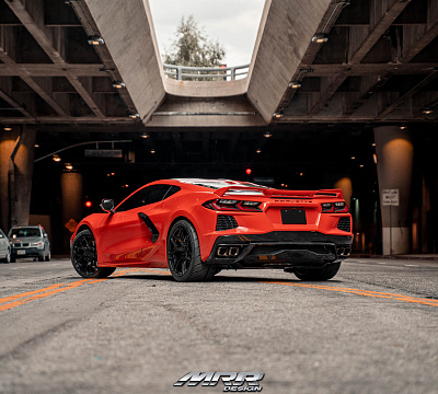 Фото дисков MRR FS01 на Chevrolet Corvette C8
