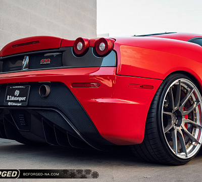 Фото дисков BC Forged HCA162 на Ferrari F430
