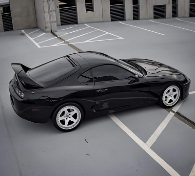 Фото дисков HRE 305 на Toyota Supra A80