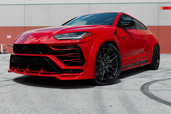 Фото дисков Anrky S3-X1 Черный сатин на Lamborghini Urus