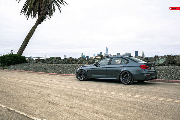 Фото дисков Anrky RS1 Черный сатин на BMW 3/M3 (F3x/F80)